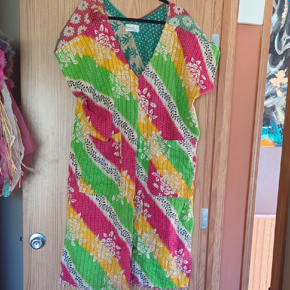 Kantha Bae Split Midi Muu
